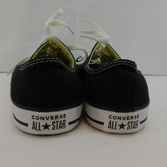 Converse Black Unisex Chuck Taylor All Star Men's Size 10 Womens Size 12 New - Picture 5 of 10